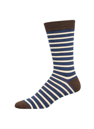 Sailor Stripe Socks - Navy/Ivory