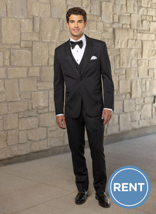 Slim Black Force Performance Tuxedo - Michael Kors