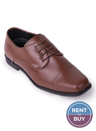 Cognac Oxford Shoe