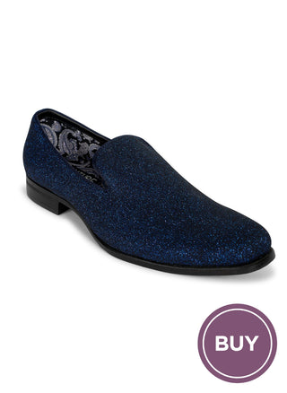 Blue Subtle Sparkle Shoe N3SSS