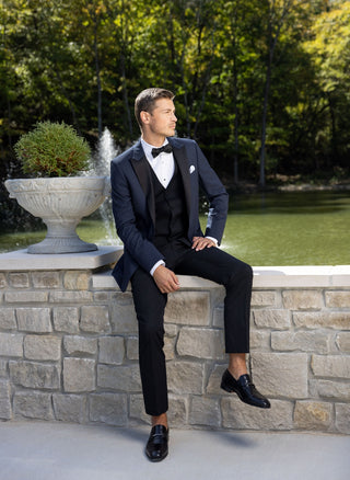 311 Navy Performance Stretch Tuxedo - Michael Kors