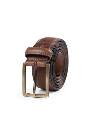 Italian Leather Belt Dark Brown NILD