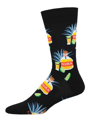 Tequila and Lime Socks - Black