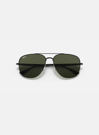 Aviator RB3683 - Black with Green