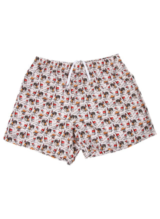 Cowboy Killers Swim Trunks - Cream