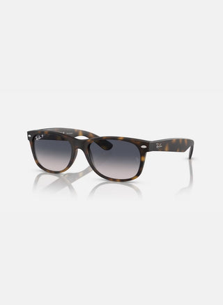 RB2132 Rubber Havana/Blue Gradient Polarized 55