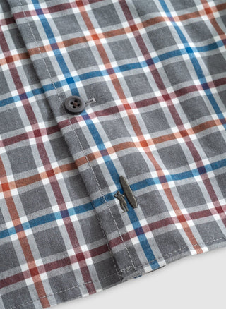 York Button Down - Charcoal