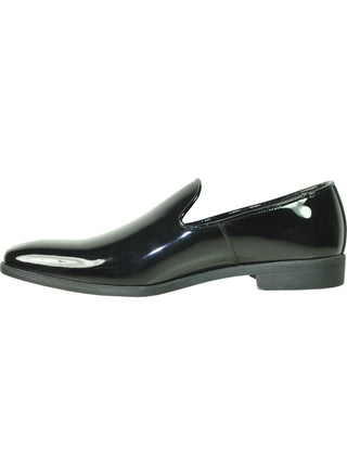 VALLO-3 Loafer Formal Tuxedo Shoe -  Black Patent