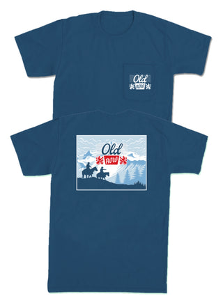 Outdoors Banquet Pocket Tee - Navy