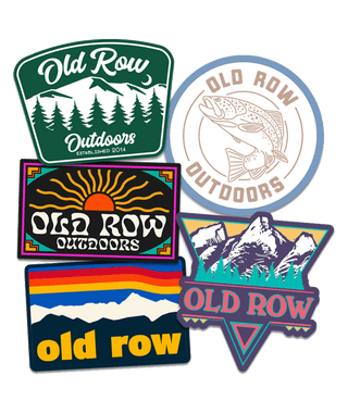 Old Row Outdoors Sticker Pack