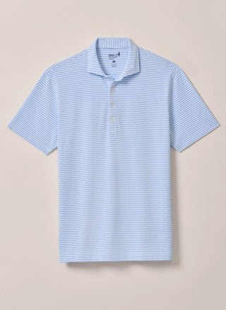 Performance Mesh Polo - Stetson Stripe - Maliblu