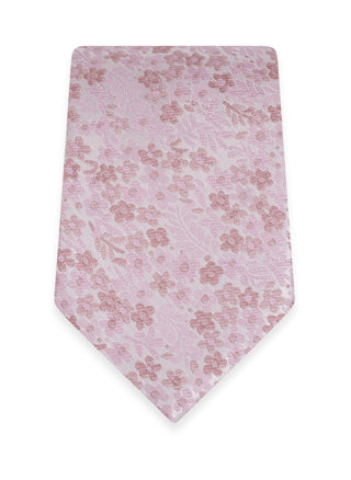 Michael Kors Floral Long Tie - Mauve