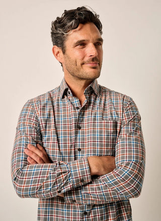 York Button Down - Charcoal