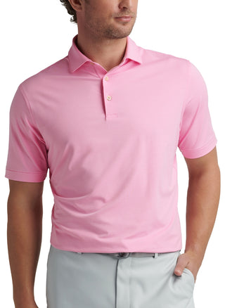 Highlands Performance Jersey Polo - Pink Vale