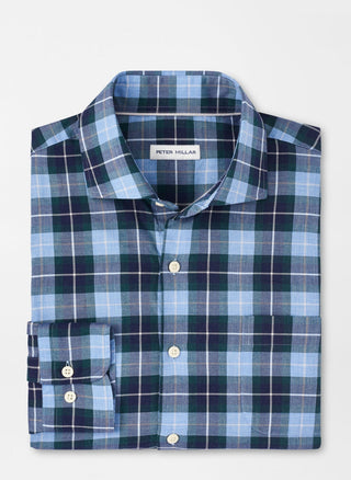 Langley Summer Soft Cotton Sport Shirt - Cottage Blue