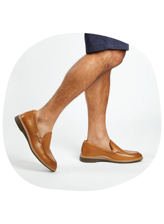 The Loafer Dress Shoe - Honey Tan