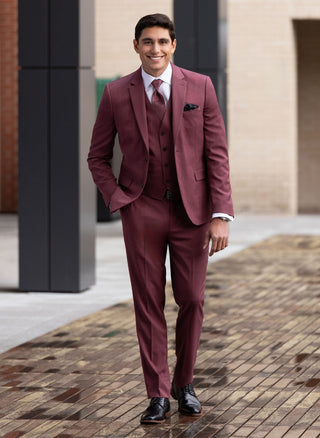 Brick Stretch Slim Fit Suit