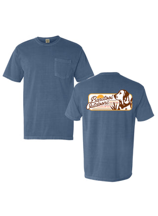 Barstool Outdoors Pointer Pocket Tee - Blue Jean