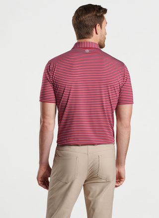 Drum Performance Jersey Polo - Pomegranate