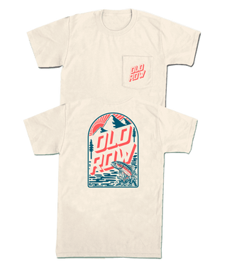 Outdoors Trout Mountain Pocket Tee - Ivory