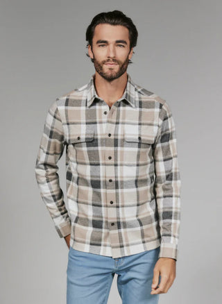 Generation Long Sleeve Button Down - Tan 7998