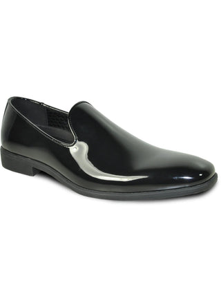 VALLO-3 Loafer Formal Tuxedo Shoe -  Black Patent