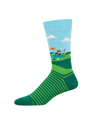 Fore Putt Crew Socks - Green