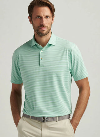 Hales Performance Jersey Polo - Pear Tart