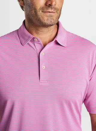 Grace Performance Mesh Polo - Pink Ruby