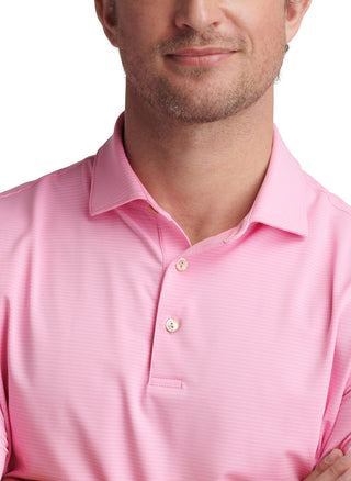 Highlands Performance Jersey Polo - Pink Vale