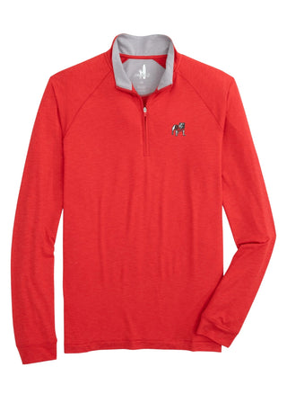 Georgia Freeborne Performance 1/4 Zip - Red