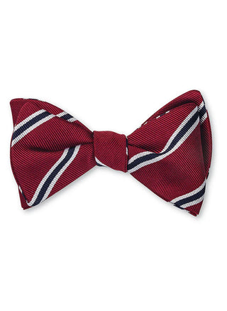 Old Cholmelians Striped Bow Tie - B641