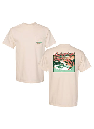 SAFTB Fish Pocket Tee-Ivory