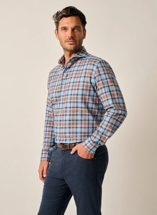 Carmen Button Down - Laguna Blue