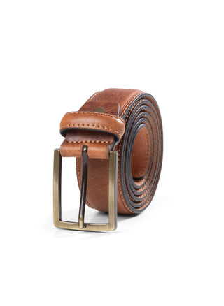 Italian Leather Belt Tobacco NILT