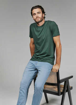 Modal Crewneck Tee - Basil