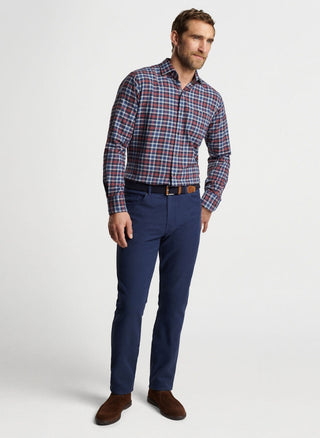 Gander Cotton Sport Shirt - Navy