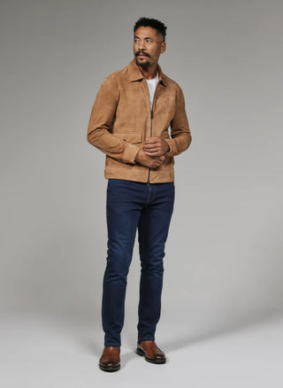 Flight Leather Jacket - Camel