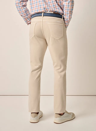 Carmel Sateen 5-Pocket Pant - Stone