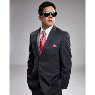 Ultra Slim Steel Grey Sterling Suit - Michael Kors