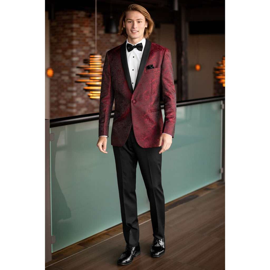Red Paisley Tuxedo | The Squire Shop