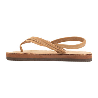 Kids Flirty Braidy Flip Flop Sierra Brown