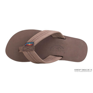 Kids Premier Leather Flip Flop - Expresso